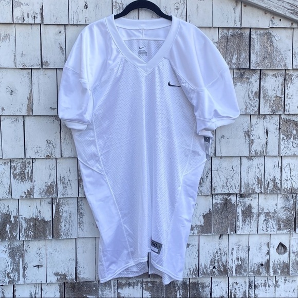 Nike Other - Nike Football Vented White Jersey